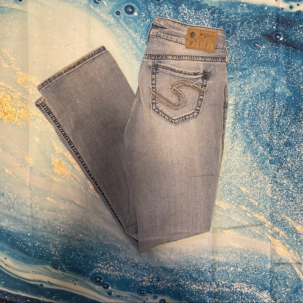 Low Waisted Silve Jeans Co. Denim Jeans Womens 28